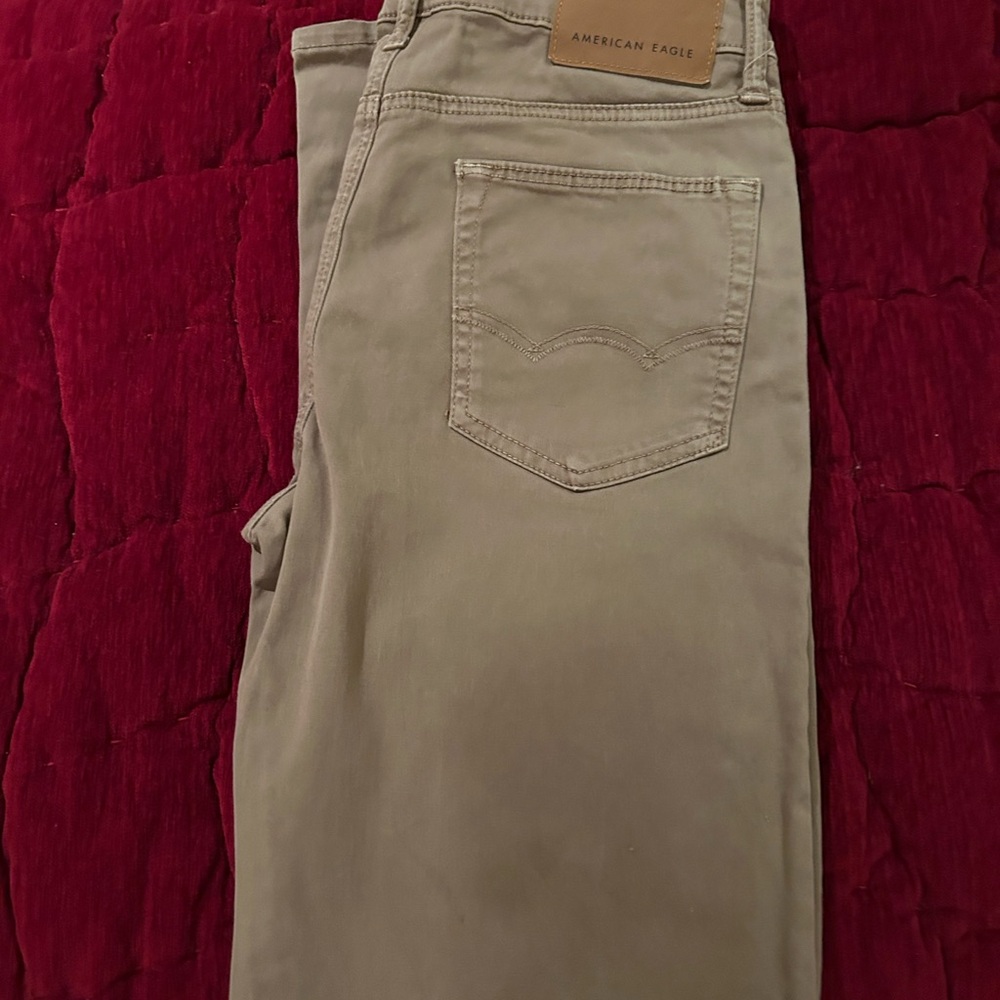 American Eagle Outfitters Men's Tan Slim Jeans